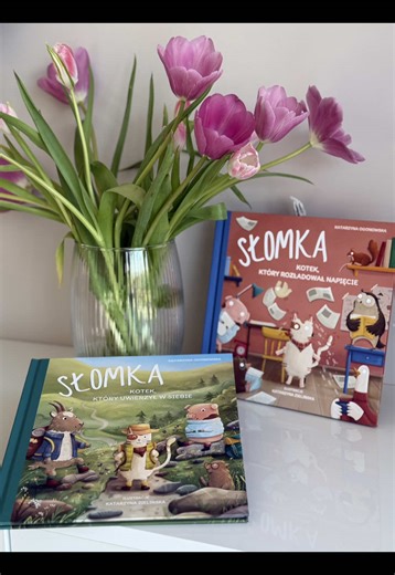 Książki dla dzieci o Kotku Słomce to idealne rozpoczęcie rozmowy o trudnych dla dziecka sprawach i wprowadzenie ich w temat 💛 dużo łatwiej jest poprowadzić rozmowę mając już jakąś podstawę 💛 [współpraca] Wydawnictwo Parasolka ☔️#książki #książkidladzieci #wychowaniedzieci #dzieci #natalllkat