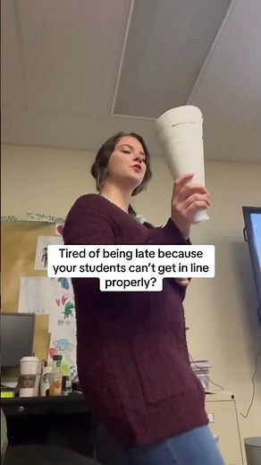 How to get your students to line up correctly