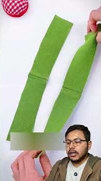 Transform Any Sweater into a V-Neck! (No-Machine Sewing Trick That Looks Professional)