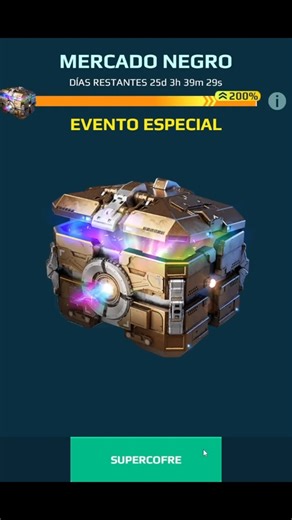 ABRIENDO UN SUPERCOFRE - DICIEMBRE | WAR ROBOTS #warrobots #viral #shorts