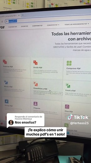 Cómo fusionar varios PDFs fácilmente con I Love PDF