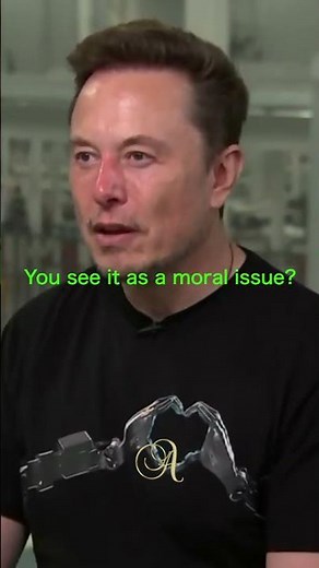 Elon Musk LOSES His COOL During Interview About Remote Work Being MORALLY WRONG | #shorts