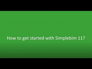 Getting Started Simplebim 11