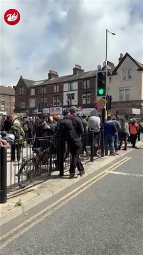 County Road protests as groups gather in area