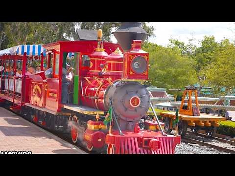 Disneyland Railroad - Ernest S. Marsh 100th Anniversary POV - Disneyland Rides | 4K 60FPS