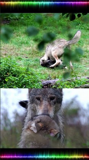 The Primal Dance of Wolves: Uncovering the Captivating Rituals of Wolf Mating Season #short