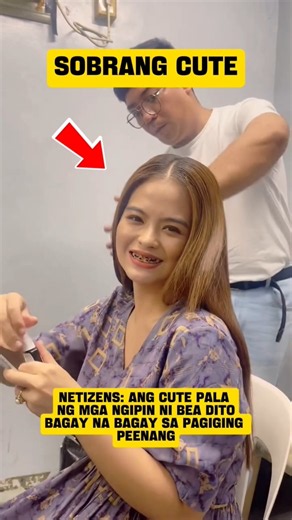 cute ni Bea Binene bilang Peenang Balikan ang kanyang karakter, lalo na ang na cute na mga ngipin