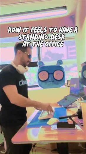POV: You get a standing desk