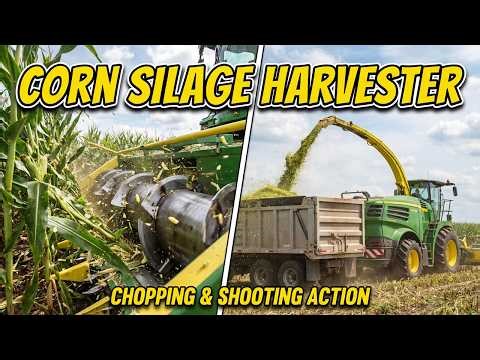 How Corn Silage Harvesters Work - Complete Harvesting Process