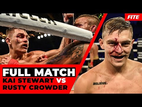 Featherweight Fireworks! Kai Stewart vs. Rusty Crowder - BKFC 29 FULL MATCH #boxing