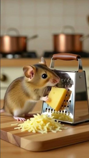 Smart Mouse Crushing the Cheese 🐭🧀 | Funny Animal Moments