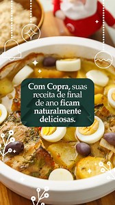 65K views | ✨ O segredo das festas inesquecíveis? Um toque natural de Copra. 便 Aproveite o sabor e faça suas receitas de final de ano com carinho e saúde! | Copra Alimentos | Facebook