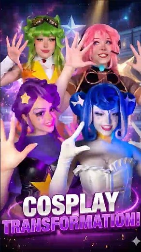 WAIT FOR THE EPIC TRANSFORMATION [ PINK X GREEN X BLUE X PURPLE ]