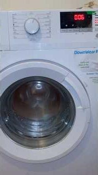 Beko WRE6512BWW Washing Machine | Service Mode Spin | #beko #washingmachine #shorts #washer