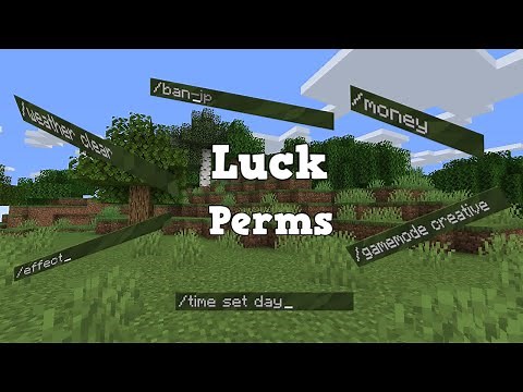 NADANIE PERMISJI NA RÓŻNE KOMENDY ! - LuckPerms