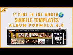 Update No. 7 Shuffle Templates Button | Album Formula 4.0 | Best Album Designing Software