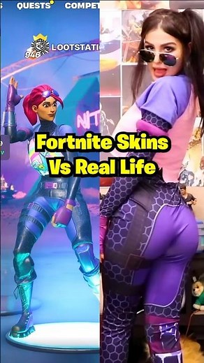 Fortnite Skins Vs Real Life 😳🔥