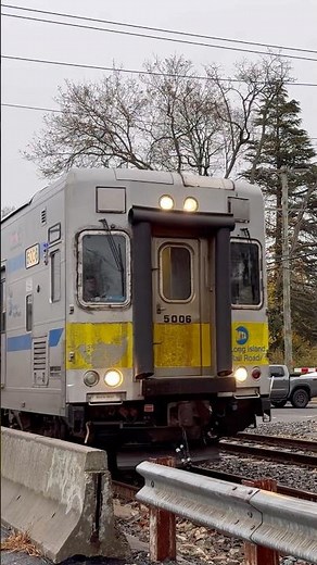 LIRR Oyster Bay line departs Albertson