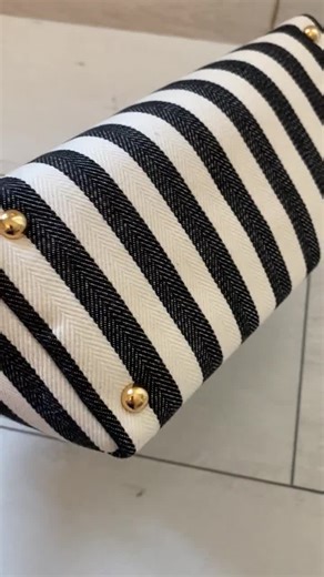 Red Striped Canvas Kiss-lock Clutch: Handmade Boho Purse - Etsy