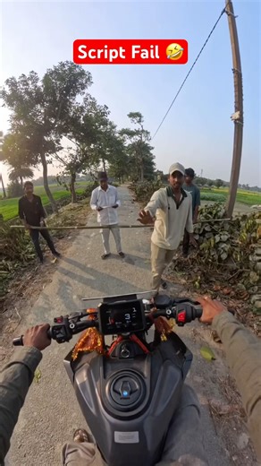 Script Fail 🤣 #shorts #ytshorts #youtbeshorts #biker #duke #roadrage