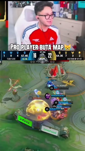 PRO PLAYER BUTA MAP | REACTION FEEKZ | GAME 1 FLASH VS BTRM | #mlbb #mplmys17 #mplmy #feekz