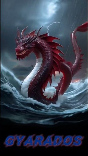 Shiny Magikarp’s EPIC Evolution to Mega Gyarados 🔥 AI Animation