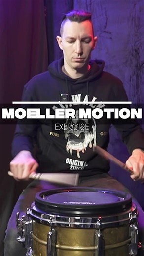 Here’s an easy exercise to develop the Moeller technique!