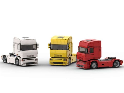 LEGO MOC-76651 Škoda Xena white  mkII Control  (Model Team 2021)