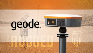 Geode Sub-meter GPS Receiver with iPhone and iPad compatiblilty