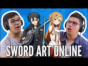 JOVENS REAGEM A SWORD ART ONLINE - SAO