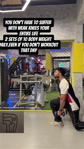 Weak knees? Pain while walking squatting? Try these simple exercise feel the difference in justdays!