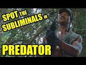 PREDATOR spot the subliminals Dillon's death scene movie / film analysis Rob Ager Collative Learning