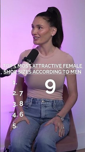 GUESS THE TOP 5 MOST ATTRACTIVE FEMALE SHOE SIZES ACCORDING TO MEN