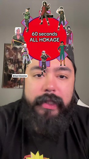 Explore All Hokage in 60 Seconds of Naruto