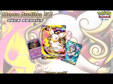 Pokemon TCG Pocket - Mega Audino EX The Wall!! Unlimited Heal!