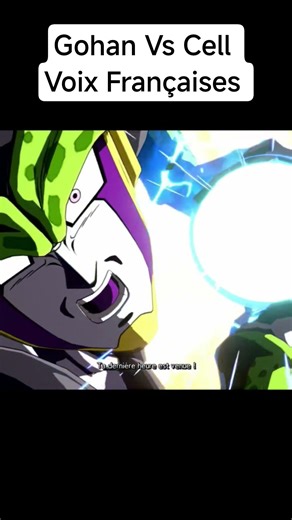 DBFZ : Gohan SSJ2 Vs Cell VF Voix Françaises #cell #gohan #dragonballfighterz #shorts #short