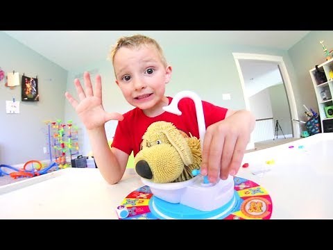 FATHER & SON PLAY SOGGY DOGGY! / Don't get Wet!!!