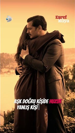 Gerçek aşk, imkansızı kolay gösterir; sahte aşk, kolayı bile yük yapar. 🖤 #EşrefRüya #Shorts