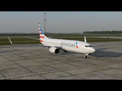 X-Plane 12.3 BETA | American Airlines Zibo 737-800 | Ultra Realism | KMCI✈️KCVG
