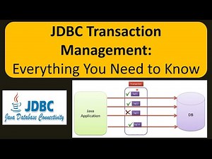 JDBC Transaction Management: Everything You Need to Know