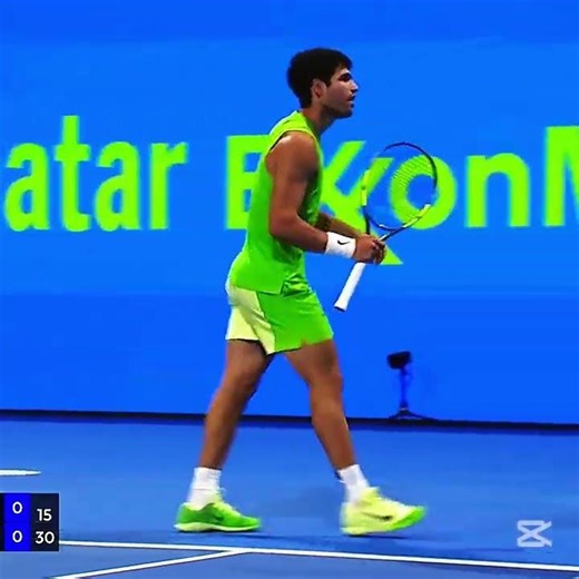 Alcaraz went god mode in the third set