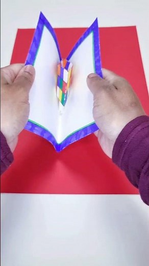 Rubiks cube pop up card