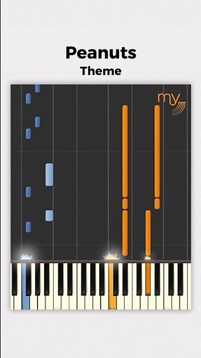 Peanuts Theme - Piano tutorial