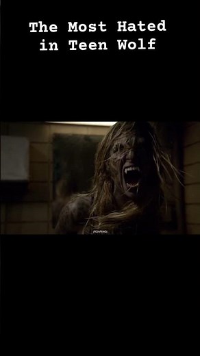 Disgusting Female Werewolf Transformation #teenwolf #shorts