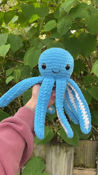 Replying to @makennar i finally found your comment!! #crochet #plushie #octopus #amigurumi