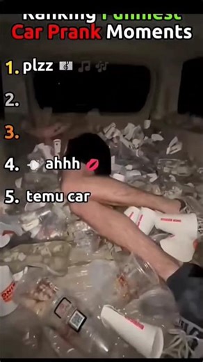 Ranking Funniest Car Prank moments #shorts #funny #ranked #tiktok #usa