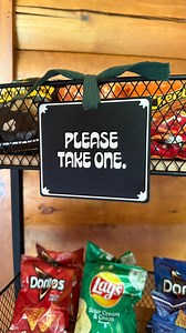 Delivery Driver Snack Cart Sign: "please Take One" 3D Printed PLA - Etsy
