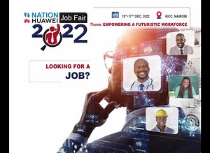 Welcome to the Nation-Huawei Job Fair 2022, where your search might just end up with you walking out with a job! Come ready with a soft copy of your CV and other testimonials. Registrations will be done at Huawei Digitruck stationed at the entrance. #NationHuaweiJobFair2022 | NTV Kenya