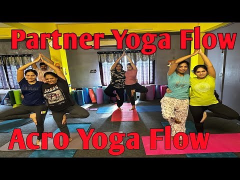 Partner Yoga Flow || Acro yoga || Pair Yoga || Yoga with Gaurav Saini