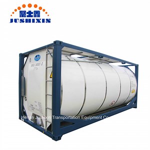 [Hot Item] 20 FT 탱크 유형 ISO 과산화수소 H2O2 탱크 운송 용기